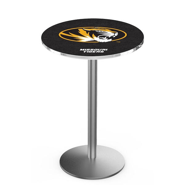 42" Stainless Steel Missouri Pub Table